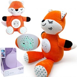 WOOPIE Przytulanka Usypiacz Projektor 2w1 Lis - 10 Kołysanek Woopie