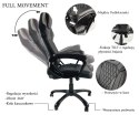 Fotel obrotowy do biurka SPIDER GREY ALCANTARA SPC Prototype