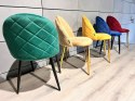 Krzesło tapicerowane GLORIA GREEN VELVET Lugano