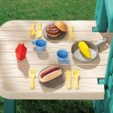 Little Tikes Domek Ogrodowy z PATIO z Magicznym Dzwonkiem Granatowo-zielony Little Tikes
