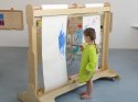MASTERKIDZ Ogromna Drewniana Sztaluga Okienna Do Malowania Masterkidz