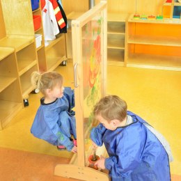 MASTERKIDZ Okno Do Malowania Sztaluga Dwustronna Masterkidz