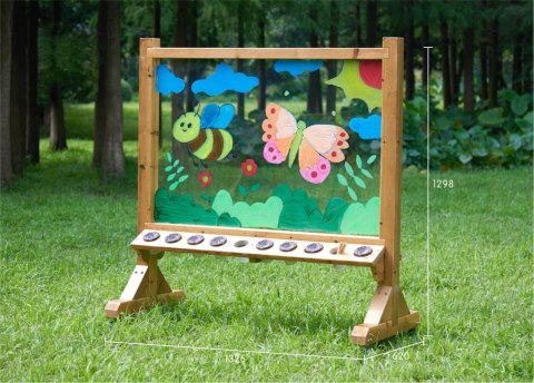 MASTERKIDZ Przezroczysta Akrylowa Tablica Malarska Masterkidz MASTERKIDZ Przezroczysta Akrylowa Tablica Malarska Masterkidz