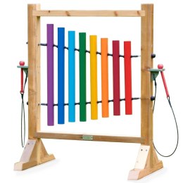 MASTERKIDZ Tęczowe Dzwonki Kolorowa Tablica Do Grania Masterkidz