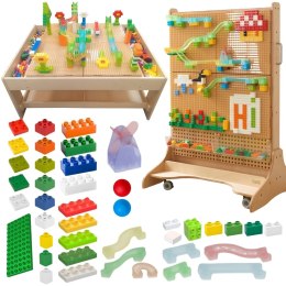 MASTERKIDZ Zestaw Klocków Konstrukcyjnych Tor Kulkowy STEM 359 el. Masterkidz