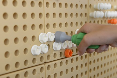 MASTERKIDZ Ręczne Narzędzia 6 Elementów Śrubokręt Klucz - Tablica Naukowo-Edukacyjna STEM Masterkidz MASTERKIDZ Ręczne Narzędzia 6 Elementów Śrubokręt Klucz - Tablica Naukowo-Edukacyjna STEM Masterkidz