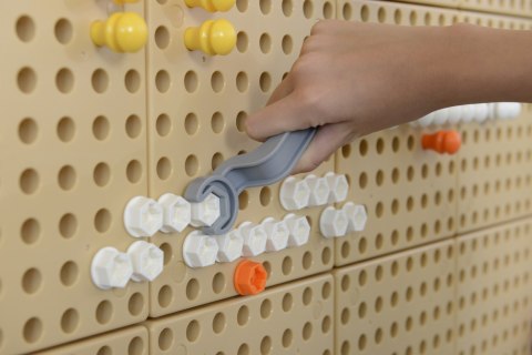MASTERKIDZ Ręczne Narzędzia 6 Elementów Śrubokręt Klucz - Tablica Naukowo-Edukacyjna STEM Masterkidz MASTERKIDZ Ręczne Narzędzia 6 Elementów Śrubokręt Klucz - Tablica Naukowo-Edukacyjna STEM Masterkidz