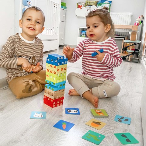 TOOKY TOY Gra Zręcznościowa Zwierzęta 82 el. Tooky Toy TOOKY TOY Gra Zręcznościowa Zwierzęta 82 el. Tooky Toy