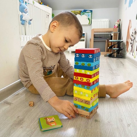 TOOKY TOY Gra Zręcznościowa Zwierzęta 82 el. Tooky Toy TOOKY TOY Gra Zręcznościowa Zwierzęta 82 el. Tooky Toy