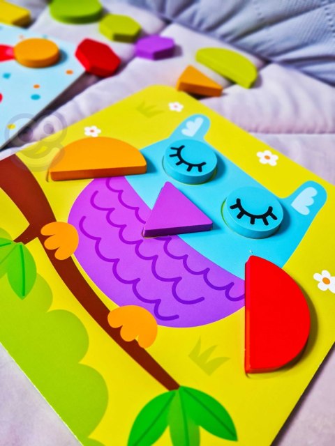 TOOKY TOY Puzzle 4 w 1 Układanka Klocki Mntessori Tooky Toy TOOKY TOY Puzzle 4 w 1 Układanka Klocki Mntessori Tooky Toy