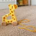 TOOKY TOY Żyrafka do Ciągnięcia Drewniany Tooky Toy