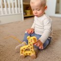 TOOKY TOY Żyrafka do Ciągnięcia Drewniany Tooky Toy