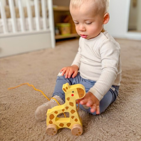 TOOKY TOY Żyrafka do Ciągnięcia Drewniany Tooky Toy TOOKY TOY Żyrafka do Ciągnięcia Drewniany Tooky Toy