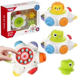 WOOPIE BABY Kosmiczna Rakieta Aktywności - Edukacyjna Kostka Sensoryczna 18m+ Woopie Baby
