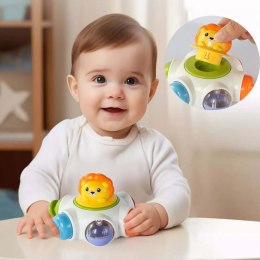 WOOPIE BABY Kosmiczna Rakieta Aktywności - Edukacyjna Kostka Sensoryczna 18m+ Woopie Baby