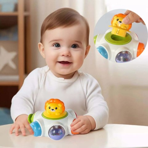 WOOPIE BABY Kosmiczna Rakieta Aktywności - Edukacyjna Kostka Sensoryczna 18m+ Woopie Baby WOOPIE BABY Kosmiczna Rakieta Aktywności - Edukacyjna Kostka Sensoryczna 18m+ Woopie Baby