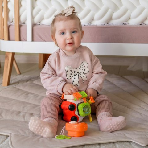 WOOPIE BABY Montessori Manipulacyjny Zestaw Konstrukcyjny Samochód Kotek 1 Woopie Baby WOOPIE BABY Montessori Manipulacyjny Zestaw Konstrukcyjny Samochód Kotek 1 Woopie Baby