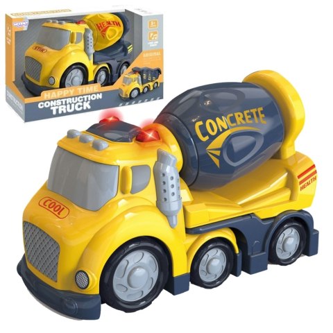 WOOPIE Betoniarka City Truck Efekty Dźwiękowe i Świetlne Woopie WOOPIE Betoniarka City Truck Efekty Dźwiękowe i Świetlne Woopie