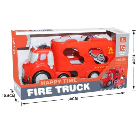 WOOPIE Duża Czerwona Laweta City Truck Efekty Dźwiękowe i Świetlne Woopie WOOPIE Duża Czerwona Laweta City Truck Efekty Dźwiękowe i Świetlne Woopie