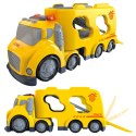 WOOPIE Duża Żółta Laweta City Truck Efekty Dźwiękowe i Świetlne Woopie