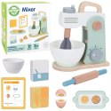 WOOPIE GREEN Drewniany Mikser Kuchenny Blender z Akcesoriami 11 el. Woopie Let's Go Green