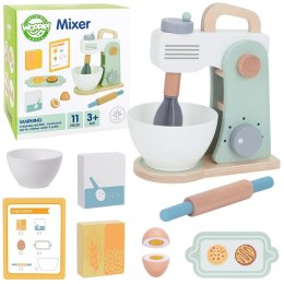 WOOPIE GREEN Drewniany Mikser Kuchenny Blender z Akcesoriami 11 el. Woopie Let's Go Green