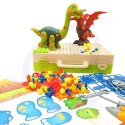 WOOPIE Klocki Konstrukcyjne Dinozaury do Skręcenia Zestaw 3D Woopie