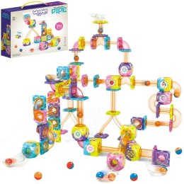 WOOPIE Klocki Magnetyczne Tor Kulkowy 89 el. Woopie