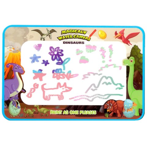 WOOPIE Magiczna Mata Wodna do Malowania XXL Pieczątki Cyferki 100x80 cm Woopie WOOPIE Magiczna Mata Wodna do Malowania XXL Pieczątki Cyferki 100x80 cm Woopie