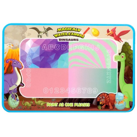 WOOPIE Magiczna Mata Wodna do Malowania XXL Pieczątki Cyferki 100x80 cm Woopie WOOPIE Magiczna Mata Wodna do Malowania XXL Pieczątki Cyferki 100x80 cm Woopie