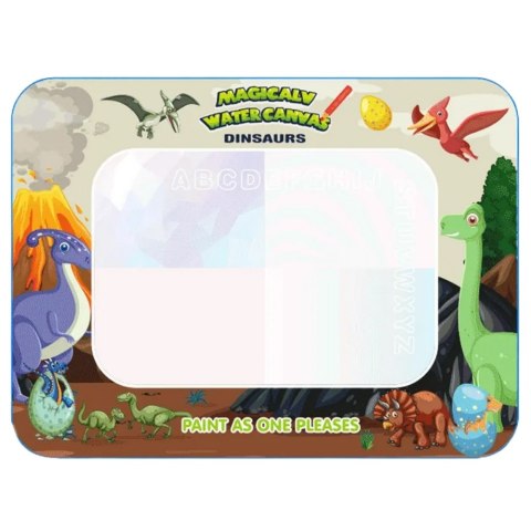 WOOPIE Magiczna Mata Wodna do Malowania XXL Pieczątki Cyferki 100x80 cm Woopie WOOPIE Magiczna Mata Wodna do Malowania XXL Pieczątki Cyferki 100x80 cm Woopie