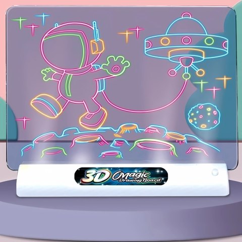 WOOPIE Magnetyczna Tablica 3D Podświetlenie LED do Rysowania Woopie WOOPIE Magnetyczna Tablica 3D Podświetlenie LED do Rysowania Woopie