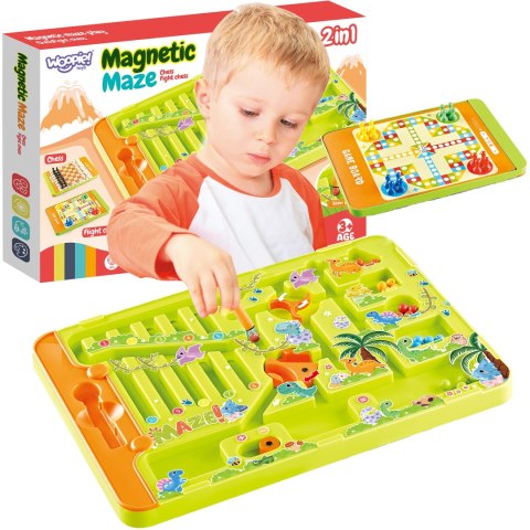 WOOPIE Magnetyczny Labirynt 2w1 Gra Chińczyk Woopie WOOPIE Magnetyczny Labirynt 2w1 Gra Chińczyk Woopie