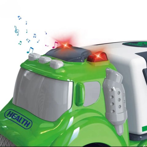 WOOPIE Śmieciarka CITY TRUCK Efekty Dźwiękowe i Świetlne Woopie WOOPIE Śmieciarka CITY TRUCK Efekty Dźwiękowe i Świetlne Woopie