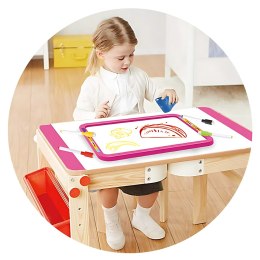 WOOPIE Tablica 3w1 Magnetyczna Suchościeralna Malowanie Światłem Woopie