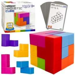 WOOPIE Układanka Kostka Tetris Z Zestawem Kart Woopie