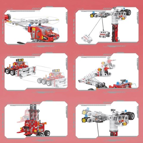 WOOPIE Zestaw Konstrukcyjny Creator City Fire Brigade Woopie WOOPIE Zestaw Konstrukcyjny Creator City Fire Brigade Woopie