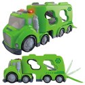 WOOPIE Zielona Laweta City Truck Efekty Dźwiękowe i Świetlne Woopie