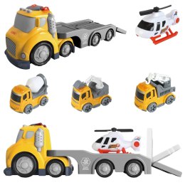 WOOPIE Żółta Laweta City Truck Efekty Dźwiękowe i Świetlne Woopie