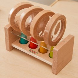 Zestaw Drewnianych Lup z Pojemnikiem Masterkidz