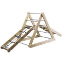 CLASSIC WORLD EDU Drewniany Plac Zabaw XL Zestaw Drabinka Montessori do Wspinaczki Classic World EDU