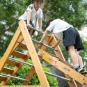 CLASSIC WORLD EDU Drewniany Plac Zabaw XL Zestaw Drabinka Montessori do Wspinaczki Classic World EDU