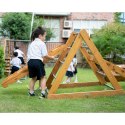 CLASSIC WORLD EDU Drewniany Plac Zabaw XL Zestaw Drabinka Montessori do Wspinaczki Classic World EDU
