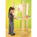 CLASSIC WORLD EDU Przezroczysta Sztaluga Tablica Akrylowa XXL Centrum Artystyczne 3w1 Classic World EDU
