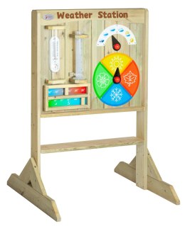 CLASSIC WORLD EDU Tablica Manipulacyjna Kredowa 2w1 Nauka Czasu i Pogody Classic World EDU