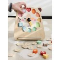 CLASSIC WORLD Zegar Miś Montessori Edukacyjny 3w1 Nauka Czasu Liczenia i Daty Classic World
