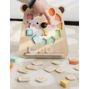 CLASSIC WORLD Zegar Miś Montessori Edukacyjny 3w1 Nauka Czasu Liczenia i Daty Classic World