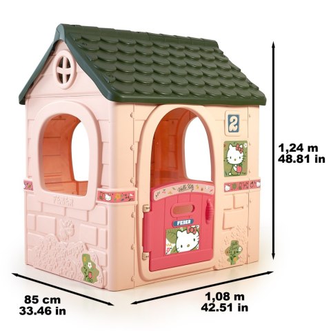 FEBER Domek Ogrodowy dla Dzieci HELLO KITTY Feber FEBER Domek Ogrodowy dla Dzieci HELLO KITTY Feber