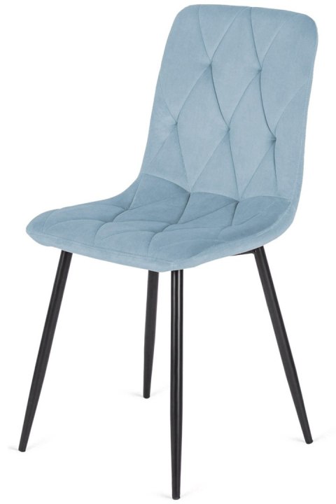 Krzesło tapicerowane BORGO VELVET LIGHT BLUE II GATUNEK Lugano Krzesło tapicerowane BORGO VELVET LIGHT BLUE II GATUNEK Lugano
