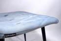 Krzesło tapicerowane BORGO VELVET LIGHT BLUE II GATUNEK Lugano